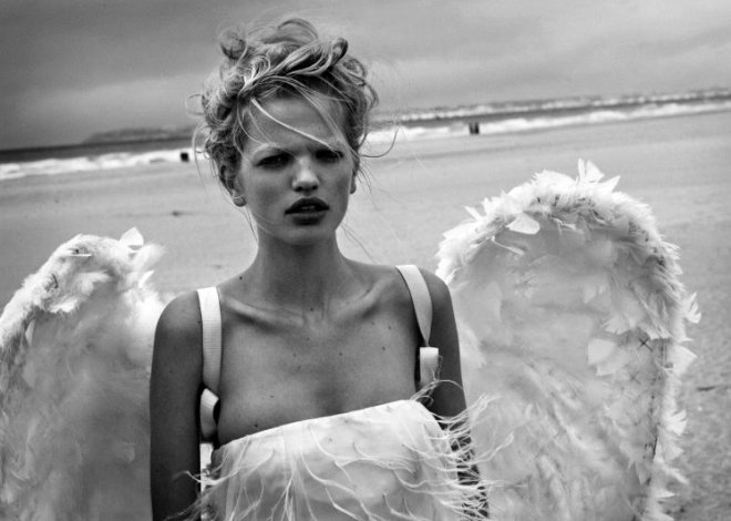 Photo glamour du photographe Peter Lindbergh