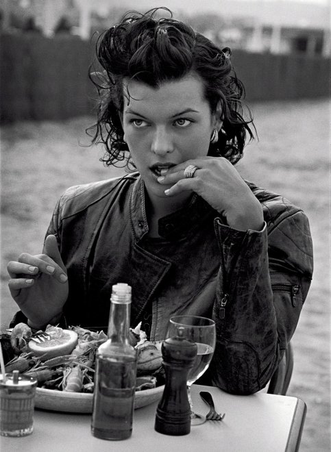Photo glamour du photographe Peter Lindbergh