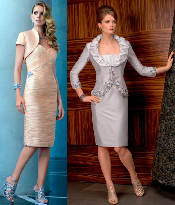 Robe de mariée élégante pour la mère de la mariée