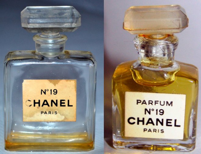 Flacons vintage Chanel 19