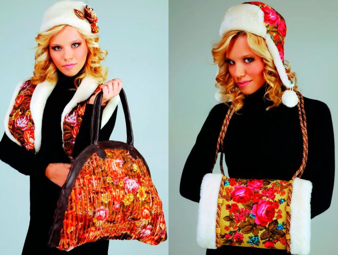 Chapeau, sac et manchon