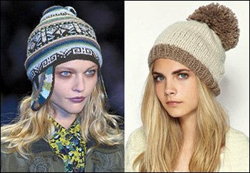 Bonnets tricotés hiver 2025-2026
