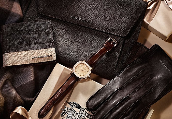 Collection d'accessoires Burberry