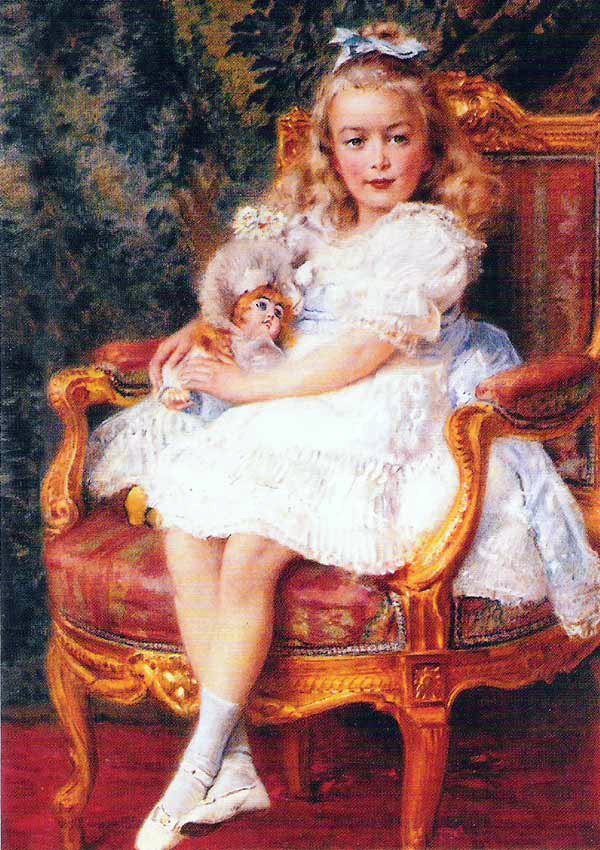 L'histoire de la poupée de porcelaine