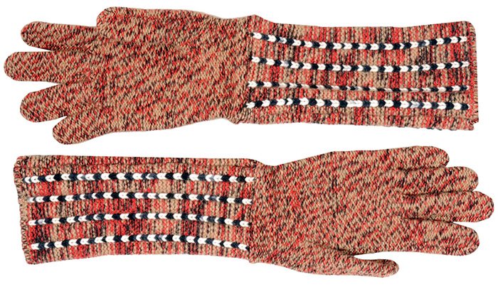Gants tricotés de la marque Missoni