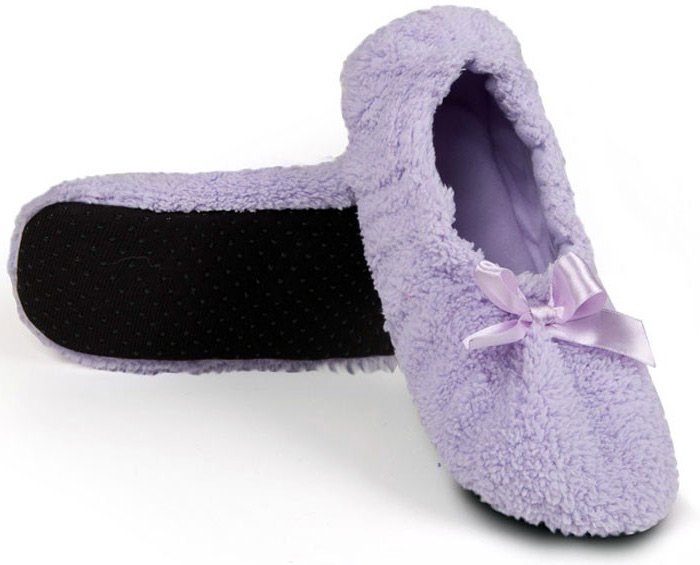 Chaussons chauds ballerines pour la maison