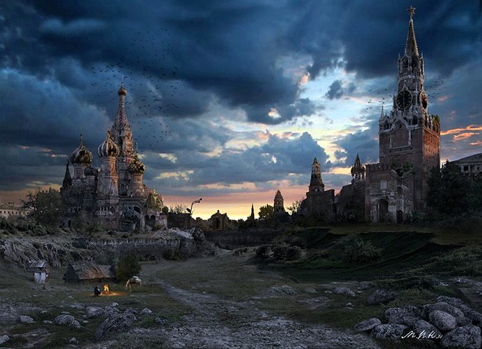 Moscou après l'apocalypse, la fin du monde