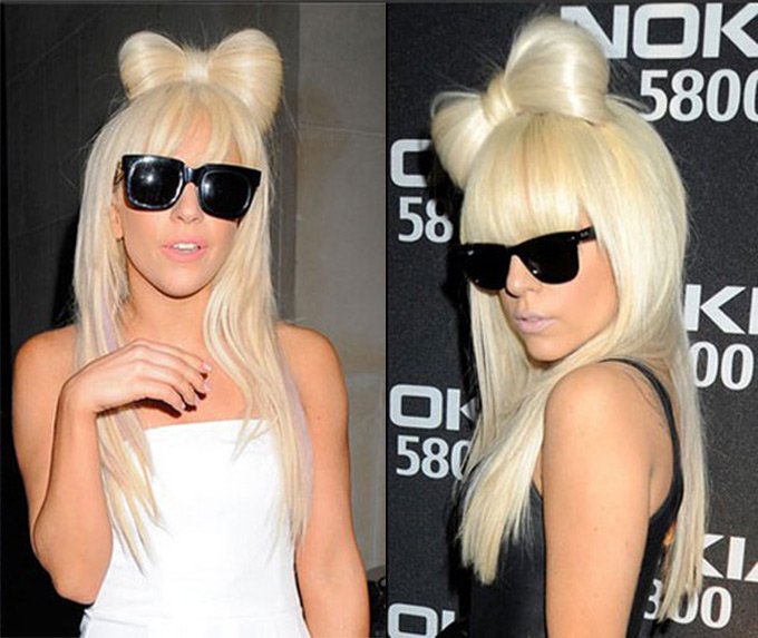 Nœud pour cheveux Lady Gaga