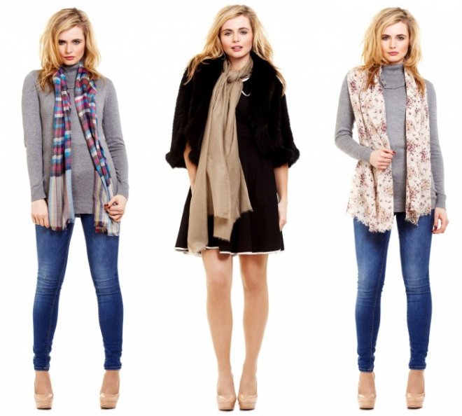 Echarpes en soie, cachemire, viscose. Comment choisir le bon foulard pour une fille