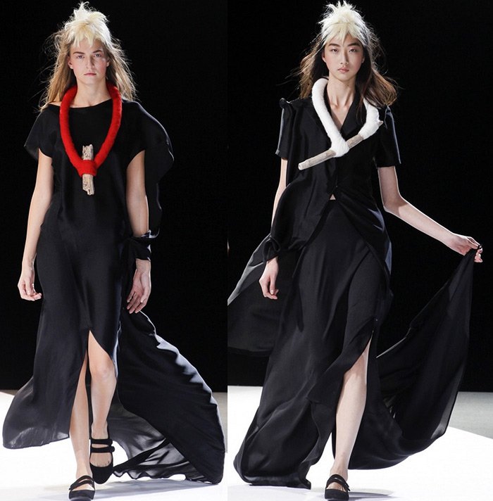 Collection Yohji Yamamoto printemps-été 2026