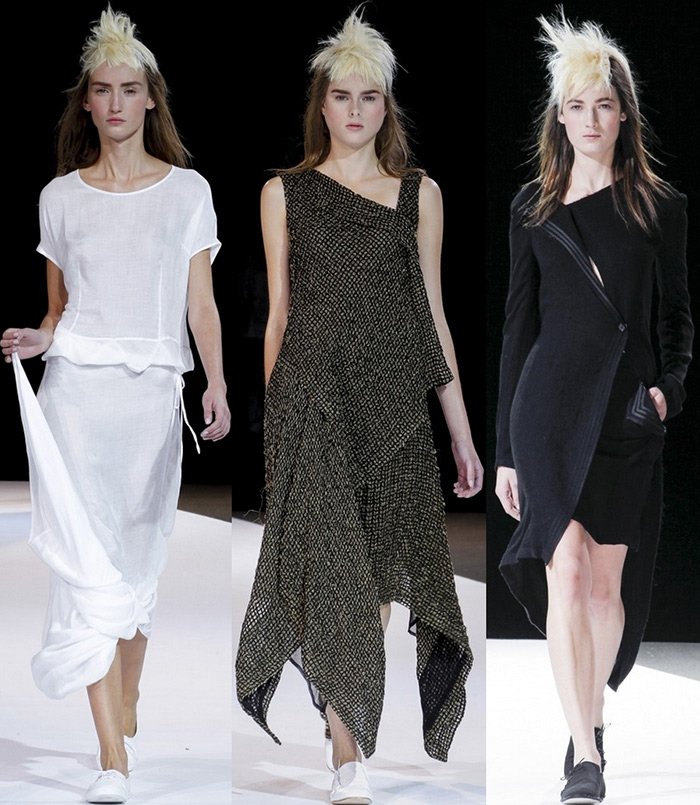 vêtements pour femmes à la mode Yohji Yamamoto printemps-été 2026