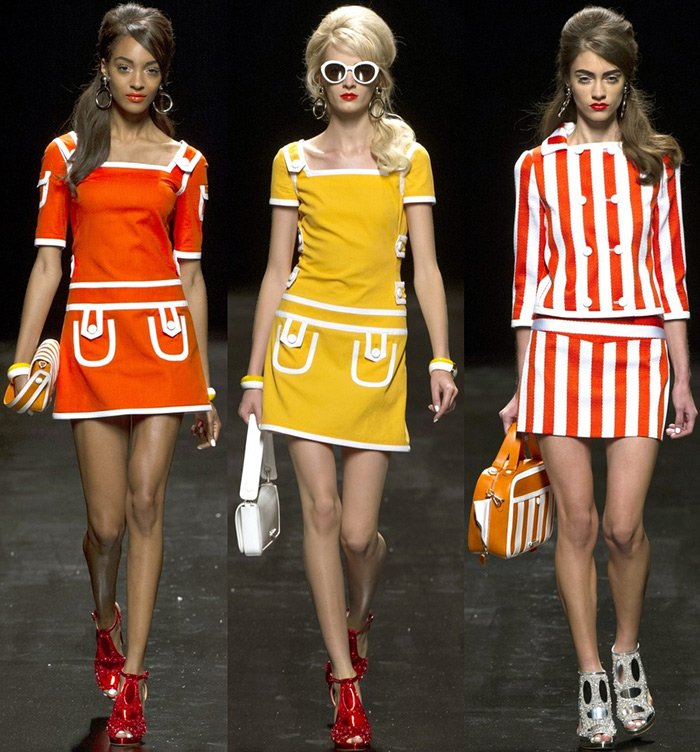 Vêtements et sacs, collection Moschino