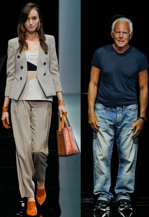 Vêtements pour femmes de la collection Emporio Armani