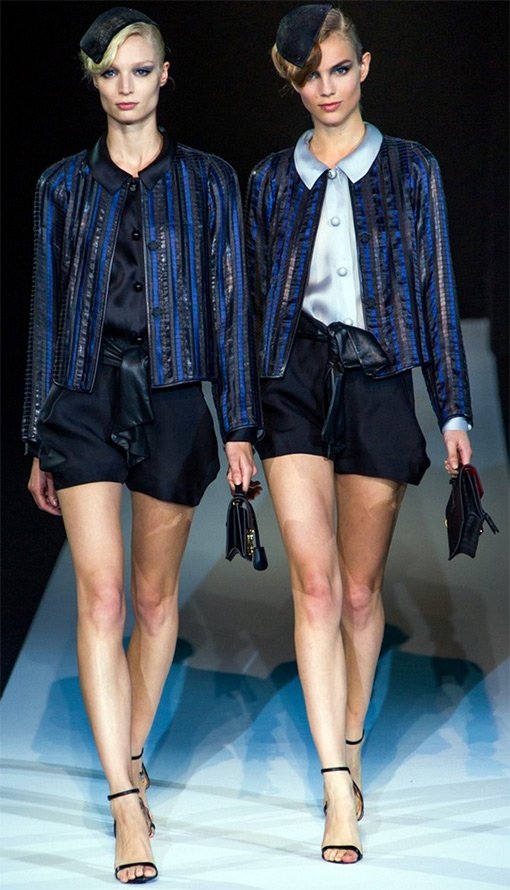 collection photo printemps-été 2026 Armani