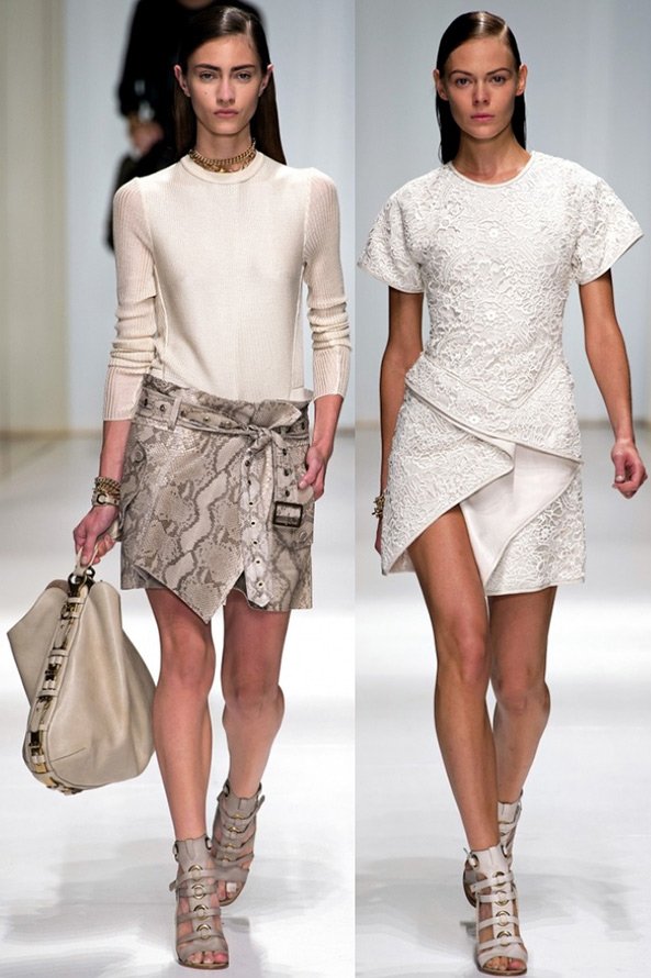 jupe en peau de python Salvatore Ferragamo