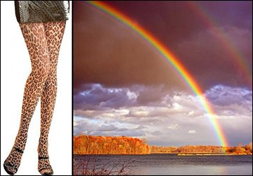 Collants colorés et à motifs