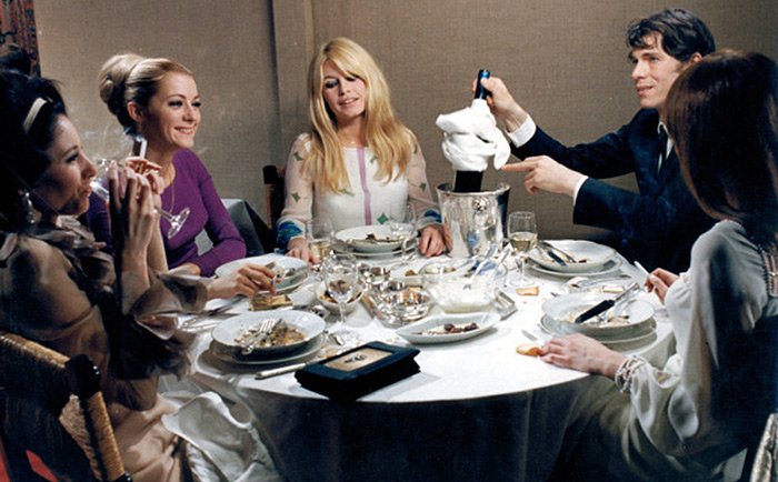 Brigitte Bardot à la fête