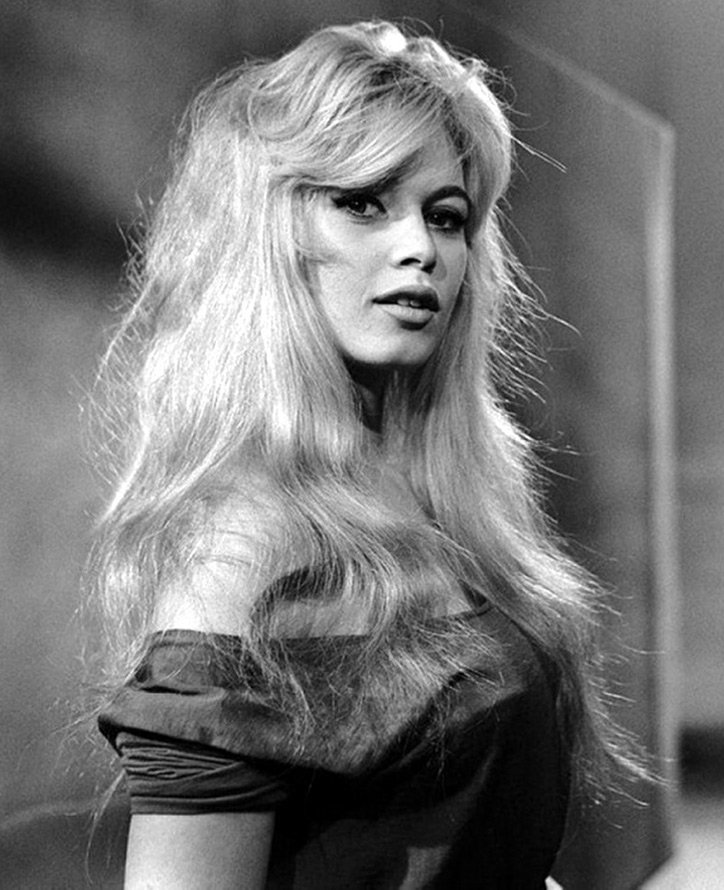 Brigitte Bardot photo noir et blanc
