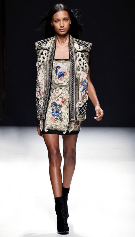 Photo en tissu brocart de la collection