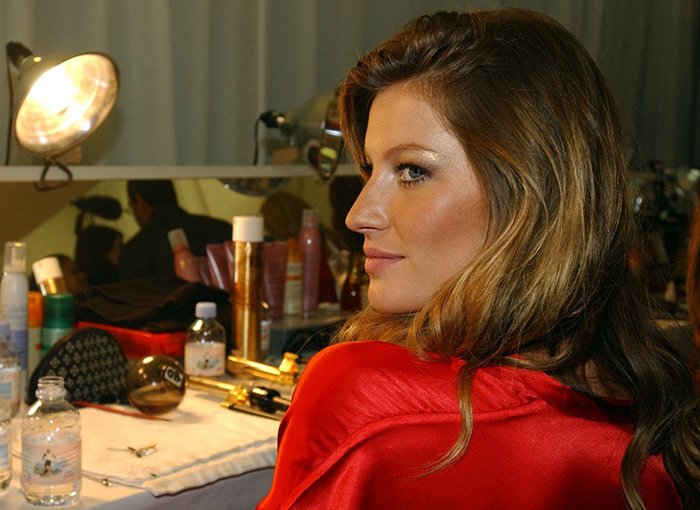 Gisele Bündchen - photo au travail