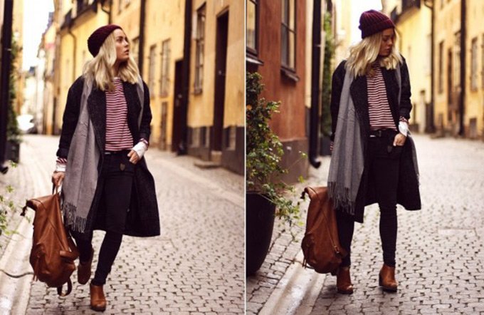 Bonnets tricotés d'angora - chapeaux pour femmes