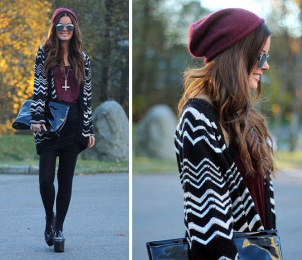 Bonnets tricotés d'angora - chapeaux pour femmes