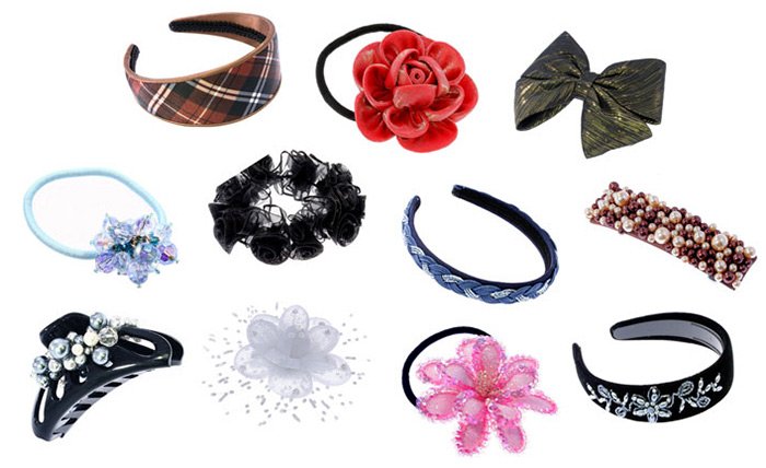 photo de bijoux de cheveux