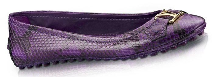 Ballerines, imprimé serpent, printemps-été 2026