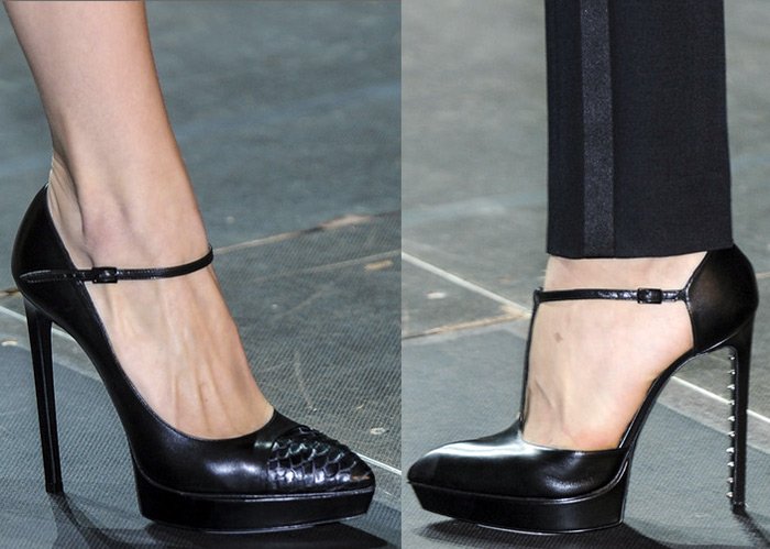 Chaussures à la mode Saint Laurent printemps-été 2026 photo