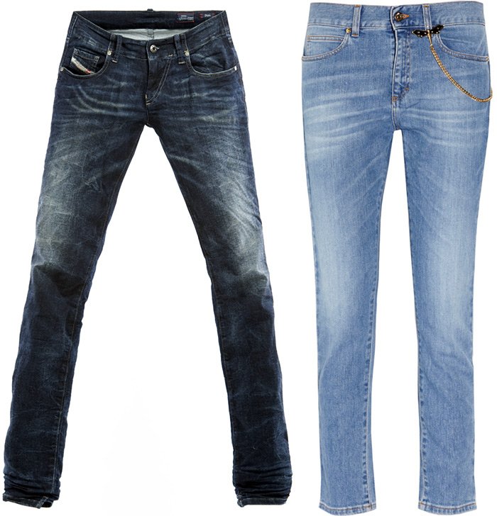Jeans printemps-été 2026 Diesel et Gucci photo