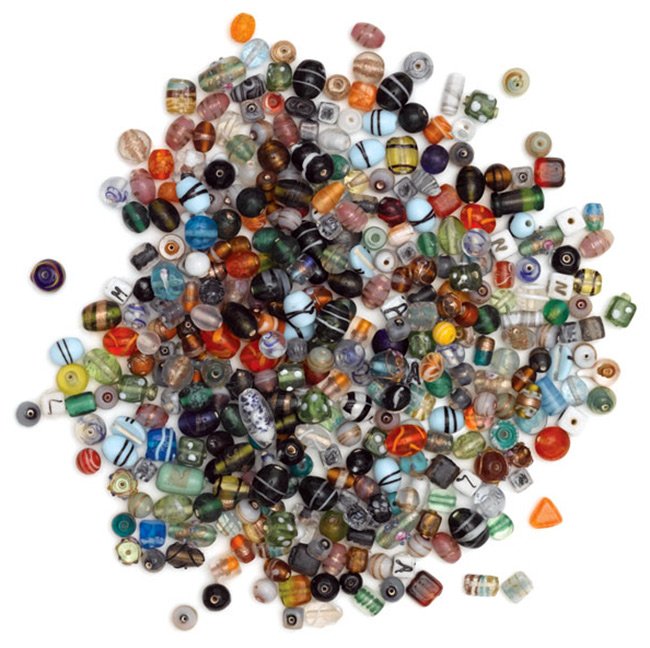 Belles perles, types de perles photo