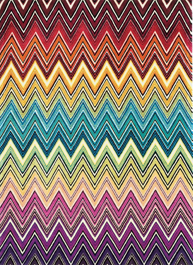 Motifs zigzag Missoni photo