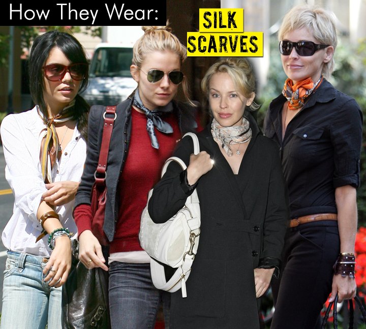 Comment porter un foulard correctement et magnifiquement photo