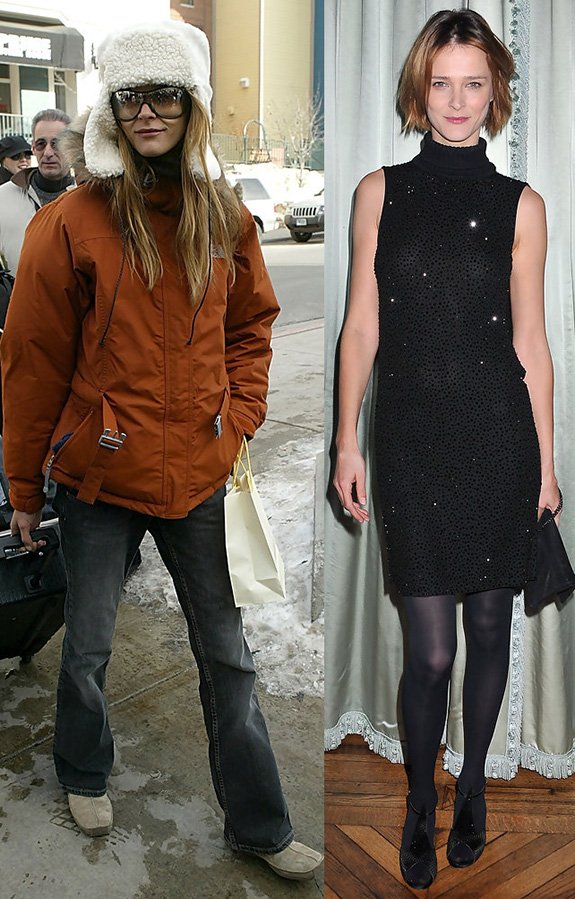 Le style vestimentaire du mannequin Carmen Kass