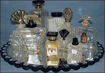 Produits en cristal et flacons de parfum