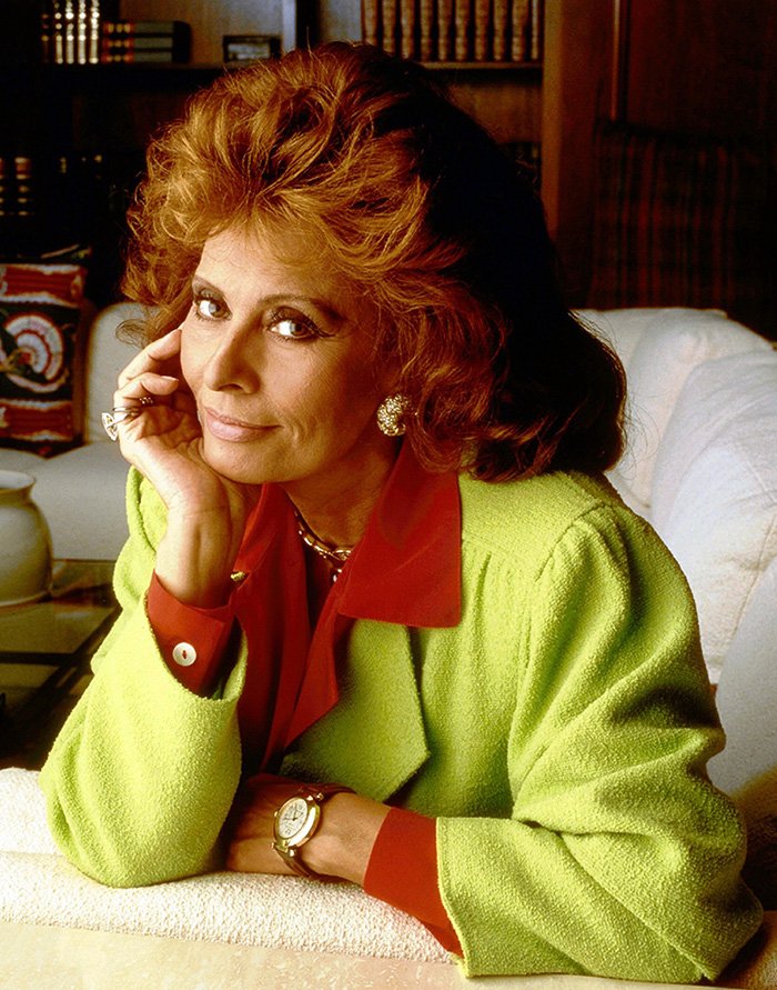 Sophia Loren - photo couleur