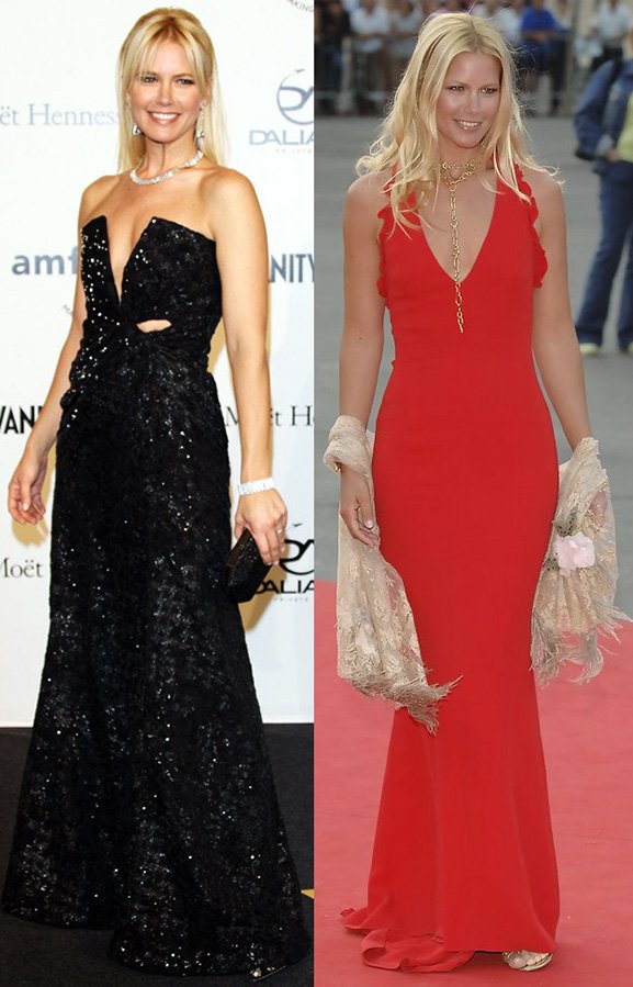 Valeria Mazza et ses robes, photo