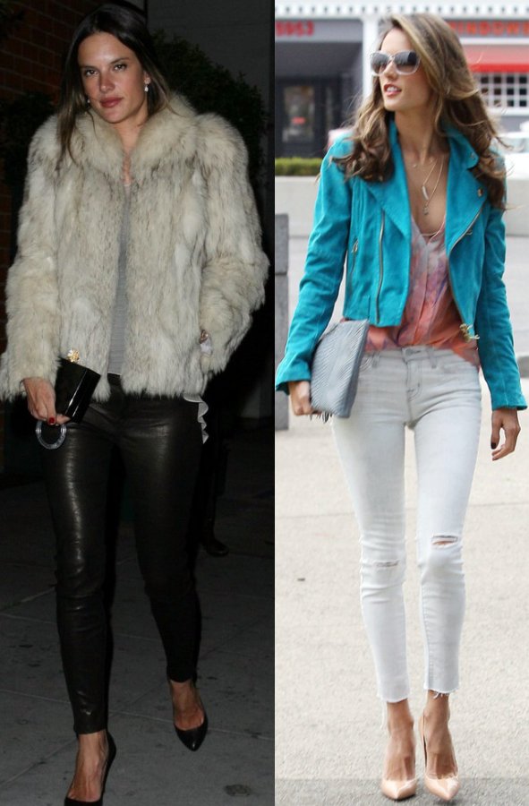 Modèle Alessandra Ambrosio - style de vêtements photo