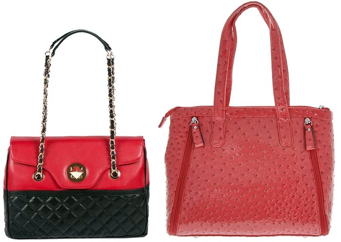 Sacs pour femmes à la mode en éco-cuir, photo