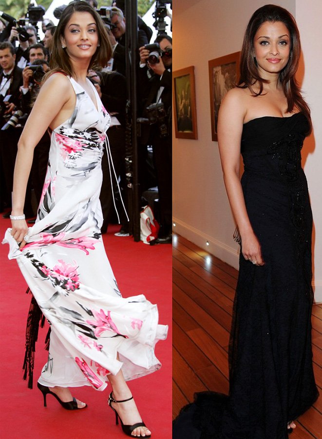 Photo des robes de l'actrice Aishwarya Rai