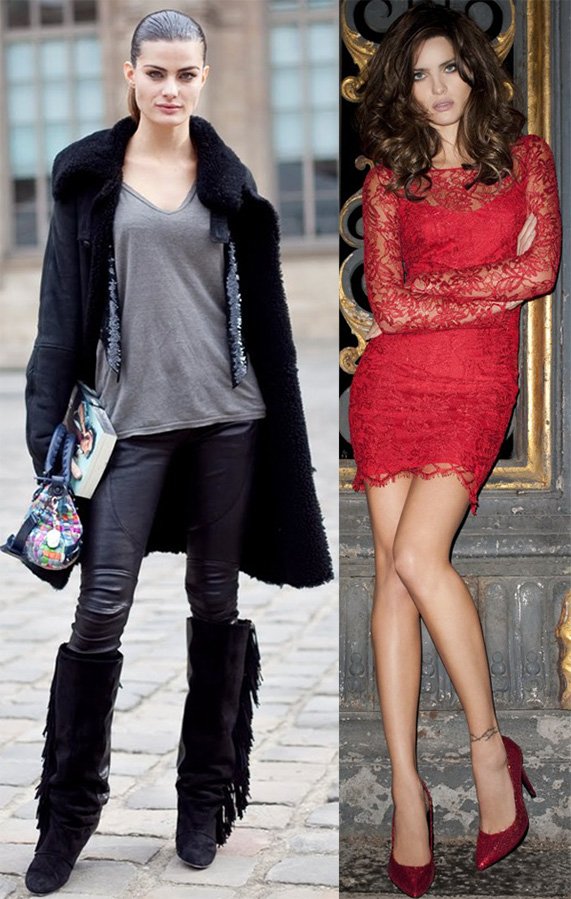 Photos du top model brésilien Isabeli Fontana