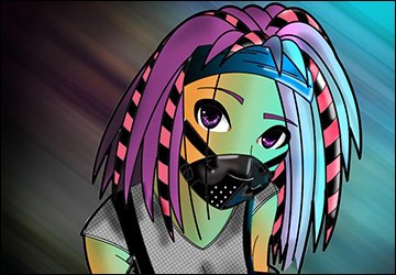 Les cyber-goth girls et leur style