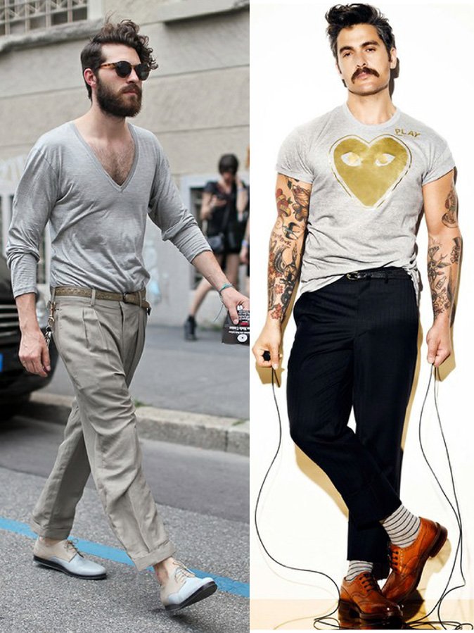 Photo de style de vêtements hipster