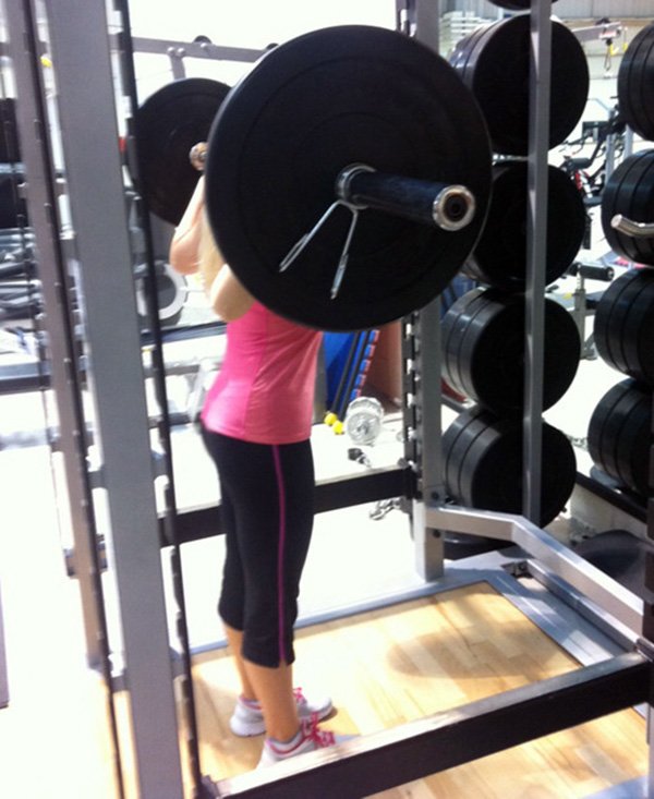 Photos dans la salle de sport