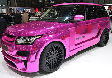 Voiture glamour pour les filles