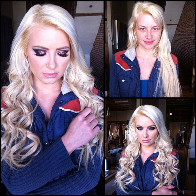 Relooking de maquillage