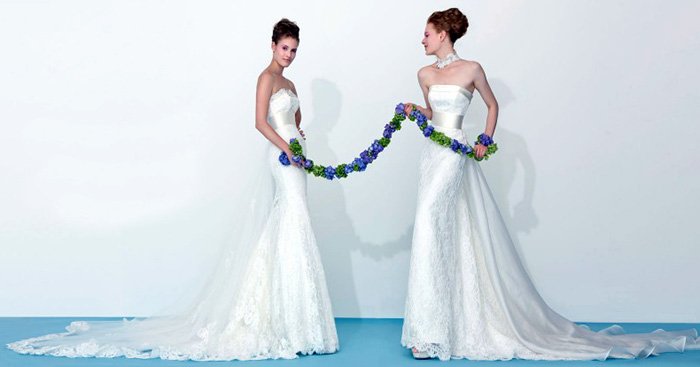 Photo de robes de mariée blanches