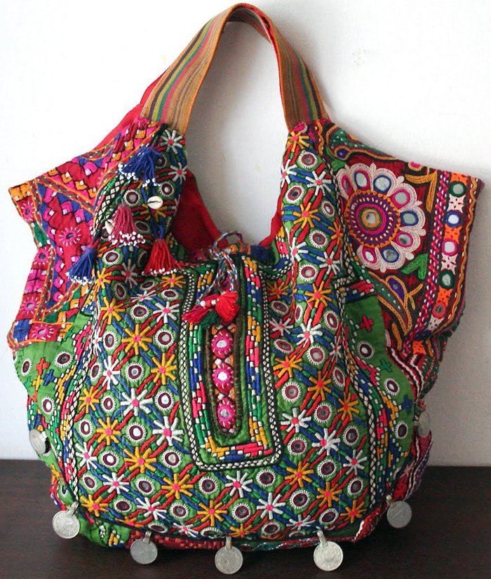 Sac patchwork bricolage