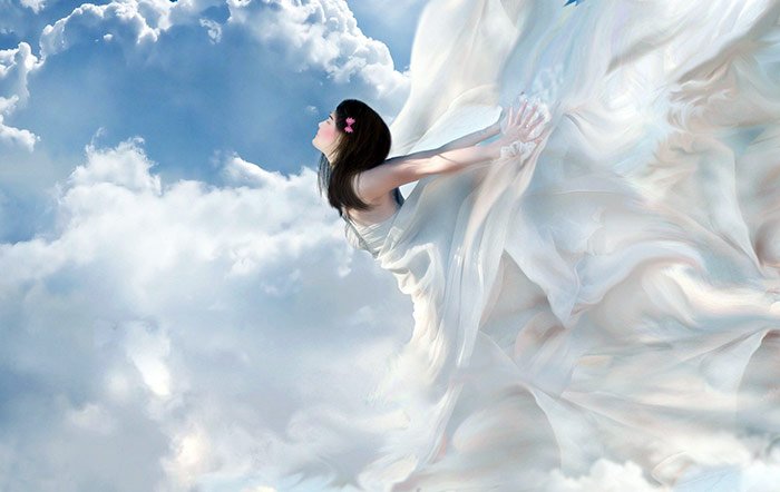 Ne sois pas dans les nuages, regarde la vie pour de vrai