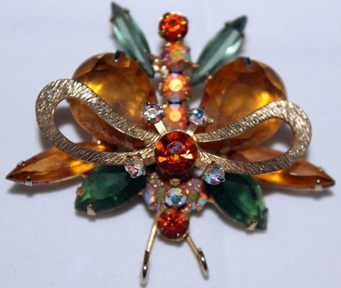 Broche vintage - photo